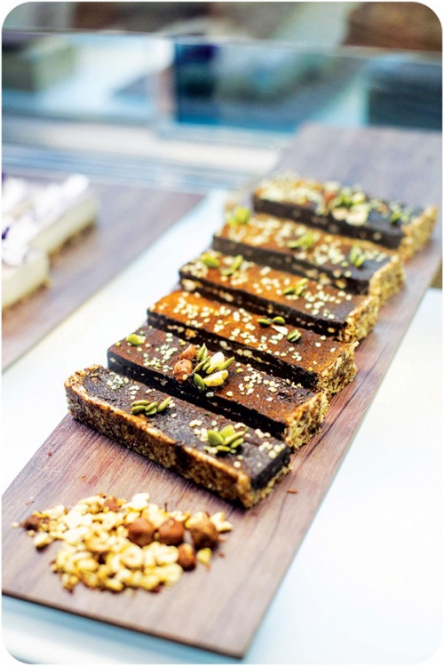 Vegan hazelnut chocolate cake (Photo by Anthony J Damico)